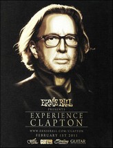 Eric Clapton Ernie Ball Guitar Strings &amp; Picks 2011 advertisement print ad 1A - £3.61 GBP