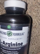 Amazing Formulas L-Arginine 500mg Capsules Amino Acid Arginine HCL 250 C... - $19.99
