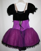 Gallery Girls CHILD XL Purple Ballet Dress Dance Leotard Lace Christmas ... - $26.13
