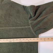 Willi Smith Collection Men's Green 1/4 Zip Pullover Fleece Sweatshirt Size M image 15