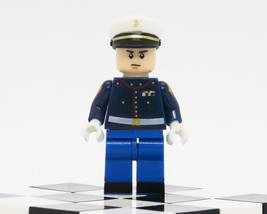 US USMC minifigure | Blue Dress uniform United States Marine Corps | GO1035 - £3.89 GBP