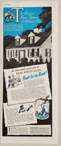 1941 Print Ad Dutch Boy Pure White Lead Paint National Lead Company USA - $13.48