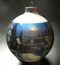 Hummel Glass Ornament 1993 Little Guardian 11th Annual Edition Reproduction Box - £9.39 GBP