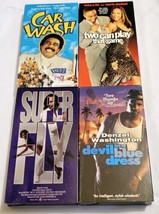 Superfly (1972), Car Wash (1976), Two Can Play That Game &amp; Devil In A Blue.. VHS - £13.30 GBP