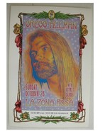 Gregg Allman Handbill Poster Allman Brothers The Face S - $62.06 CAD