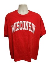 University of Wisconsin Adult Red XL TShirt - £11.62 GBP