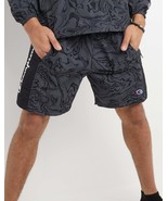 Champion Mens Hybrid Shorts, Black Marble, 7&quot; Liquid Stealth/Black-Large - £23.58 GBP