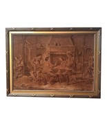 Antique French Tapestry: 19th Century Loire Valley Textile in Giltwood F... - $26,157.10 MXN