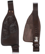 Horse Western Adult Tooled Leather Replacement Saddle Fenders 5230 - $90.16 CAD
