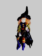 Kitchen Witch Posable 13 Inch Tall Whimsical Shelf Sitter - $11.29