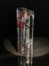 Heavy Glass Ashtray  Measures 6.75 " L x  5 " x  1.25 " H  NIB image 9