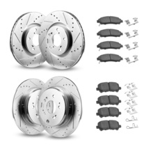 VEVOR Front and Rear Brake Kit Compatible with 2007-2013 Acura MDX, 13" ... - $181.99