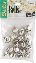 Jingle Bells Silver 0.875 Inch - £17.47 GBP