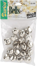 Jingle Bells Silver 0.875 Inch - £16.46 GBP