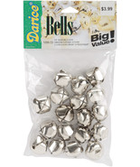 Jingle Bells Silver 0.875 Inch - $31.59 CAD