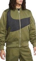 NIKE SWOOSH THERMA-FIT SYNTHETIC-FILL BOMBER REVERSIBLE DD6055-326 Men’s L - $119.95