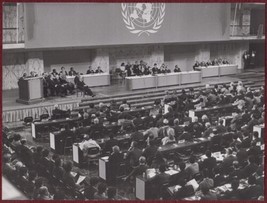 1974 Original Press Photo UN WFC General Assembly Rome Palazzo dei Congressi - $27.75