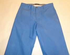 Dockers Size 34W 34L 24/7 KHAKI CLASSIC FIT Blue New Mens Flat Front Pants - $59.40