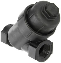 1-1/2&quot; Npt Female, 50 Mesh, Polypropylene Y Strainer, Banjo Ls150-50. - $90.92