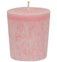 Aloha Bay Sandalwood Scented Votive Candle 2 oz, Case of 12 candles pink - $31.99