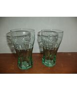 Pair Light Green Libbey,s Coke Glasses - €17,04 EUR