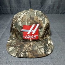 Haas High Performance Machinery Fitted Hat One-Size EMPRN Camo Logo - £14.10 GBP
