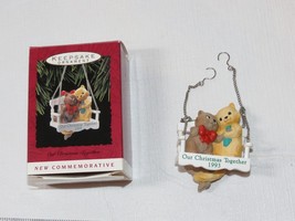 Hallmark  Keepsake Ornament Our Christmas Together Commemorative 1993 Pre-Owned - £12.19 GBP