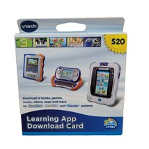 Vtech Learning App Download Card MobiGo V.Reader InnoTab Systems Video Game - £6.24 GBP