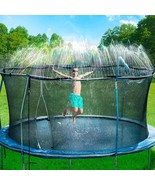 Bobor Trampoline Sprinkler for Kids, Outdoor Trampoline Backyard Water P... - £23.44 GBP