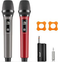 For Karaoke, Meetings, Weddings, And Speeches, The Jyx Dual 2 Uhf Cordless - $90.95