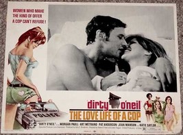 Dirty O&#39;neil Lobby Card #5-1974-PILLOW TALK-LOVERS-KISS Vg - £10.56 GBP