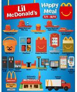 2025 LIL McDonald&#39;s Happy Meal Toy~ Drink Dispenser #4 ~ NIP ~ - $74.88 MXN