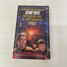 Star Trek Windows On A Lost World Science Fiction Paperback Book V.E. Mitchell - £10.92 GBP