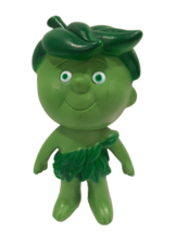 Jolly Green Giant Little Green Sprout Vintage 6&quot; Vinyl Rubber Toy Figure 1970 - £8.18 GBP
