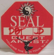 SEAL - VINTAGE 1994 - 1995 ORIGINAL CLOTH TOUR CONCERT BACKSTAGE PASS - £7.81 GBP