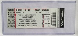 BONNIE RAITT - ORIGINAL 2012 UNUSED WHOLE FULL CONCERT TICKET - £11.87 GBP