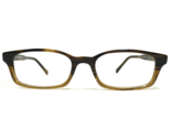 Oliver Peoples Eyeglasses Frames Zuko-XL 8108 Brown Clear Rectangular 53... - $93.28