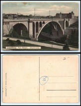 Luxembourg Postcard - Pont Adolphe F31 - £2.51 GBP