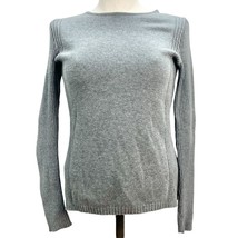 Relativity Sweater Womens Small Gray Long Sleeves - £8.56 GBP