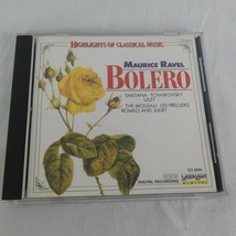 Maurice Ravel Bolero CD 1990 Laserlight Smetana Moldau Tchaikovsky Romeo Juliet - £4.74 GBP