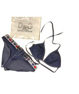 Authentic Dolce &amp;Gabbana new blue bikini SZ M - $164.12 CAD