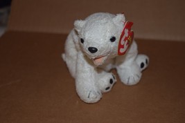 TY Beanie Baby &#39;Aurora&#39; The Polar Bear 2000 - $128.99 MXN
