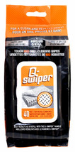 Proud Grill 247603 6 x 8 in. Q-Swiper BBQ Grill Cleaning Wipes Refill  40 Count - £29.37 GBP