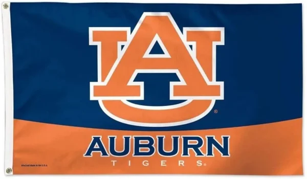 3×5FT Auburn Tigers Flag with AU Logo for Fans - £13.91 GBP