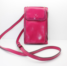Patricia Nash Fuchsia Chiavella Leather Phone Crossbody RFID Wallet - €32,68 EUR
