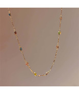 Elegant Boho Natural Stone Necklace Set - $7.28 CAD