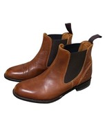 Ariat Two24 Brown Leather Western Boots Booties Size 7 B - £60.58 GBP