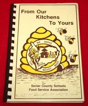 Vintage Sevier County Schools Tennessee Cookbook 1978 Recipes Baking Sevierville - £14.20 GBP
