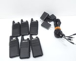 Lot Of 6 Retevis RT22 Two Way Radio UHF 16 CH VOX Walkie Talkies All WOR... - £43.10 GBP