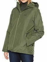 Jack Wolfskin Women&#39;s Chilly Morning Insulated Rain Jacket,Grape Leaf, L - $64.95